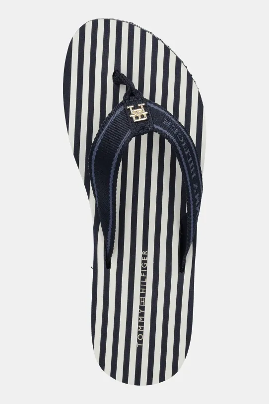 Obuv Šľapky Tommy Hilfiger TH STRIPES BEACH SANDAL FW0FW08528 tmavomodrá