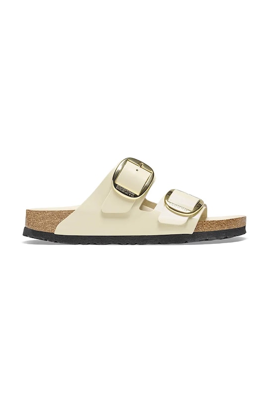 Кожаные шлепанцы Birkenstock Arizona Big Buckle венский бежевый 1026173