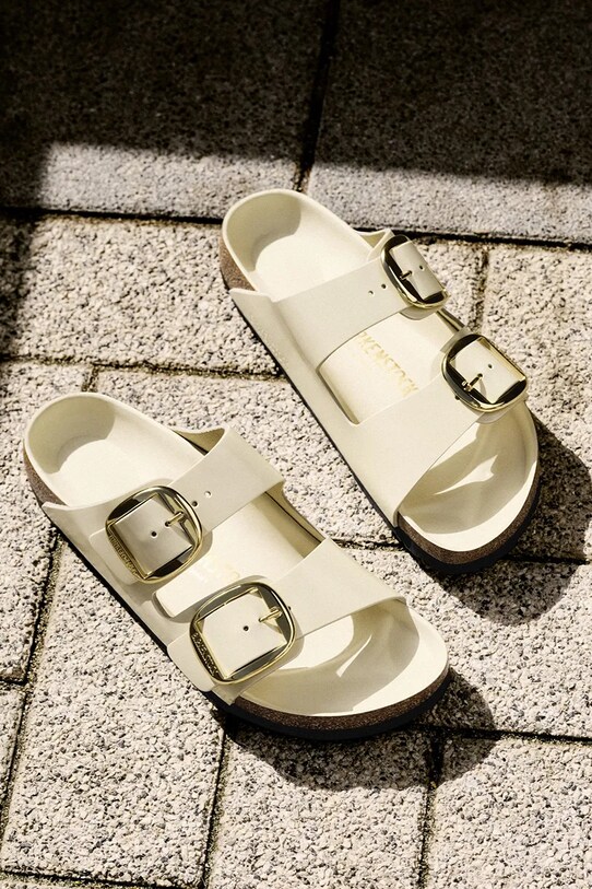 Кожаные шлепанцы Birkenstock Arizona Big Buckle 1026173