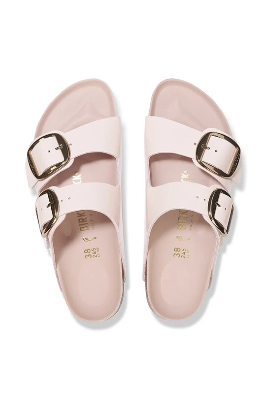 Шкіряні шльопанці Birkenstock Arizona Big Buckle 1029392 рожевий
