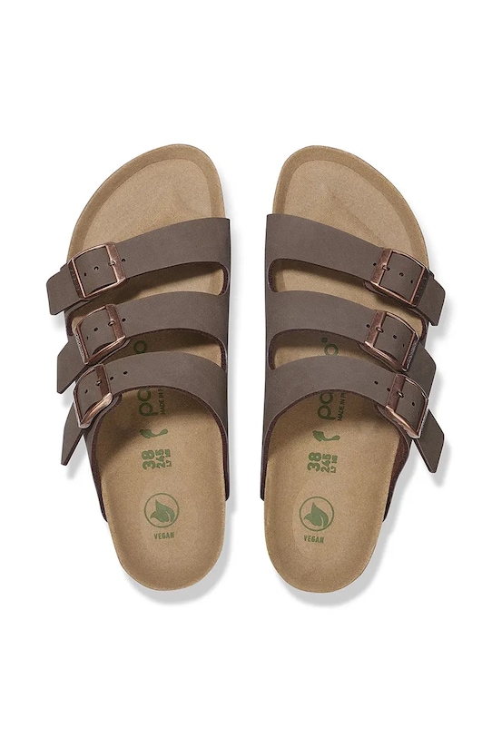 Pantofle Birkenstock Florida III Flex Platform Vegan Birkenstock x Papillio 1029741 hnědá