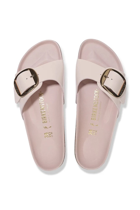 Usnjeni natikači Birkenstock Madrid Big Buckle 1029448 roza