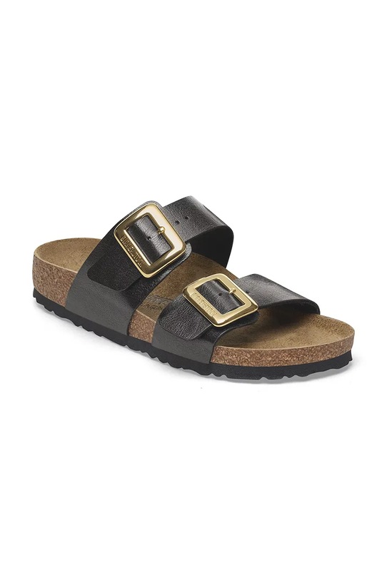 Birkenstock klapki Sydney Graceful Cushion Buckle 1029457 czarny SS25