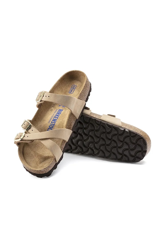 Birkenstock papuci din nubuc Franca SFB 1022973