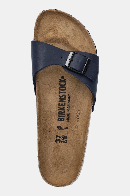 Pantofle Birkenstock Madrid Birko-Flor námořnická modř 1029797