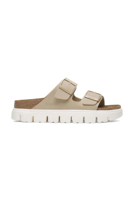 Birkenstock papuci Arizona Chunky Birkenstock x Papillio platformă bej 1029094