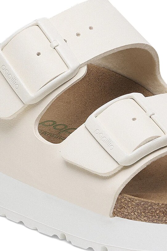 Obuwie Birkenstock klapki Arizona Flex Platform Birkenstock x Papillio 1029127 beżowy