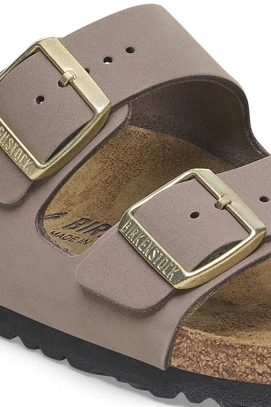 Încălțăminte Birkenstock papuci din nubuc Arizona 1029407 violet