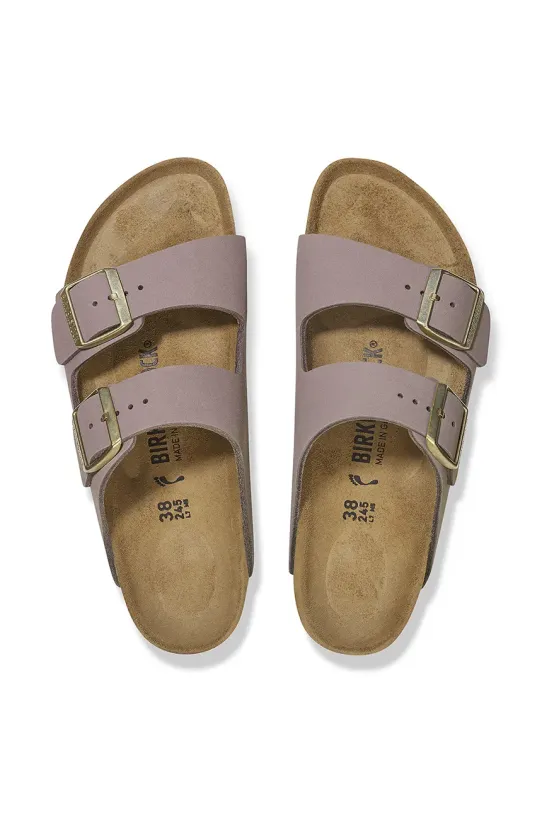 Birkenstock papuci din nubuc Arizona 1029407 violet