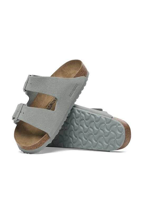Birkenstock ciabatte slide in camoscio Arizona 1029215