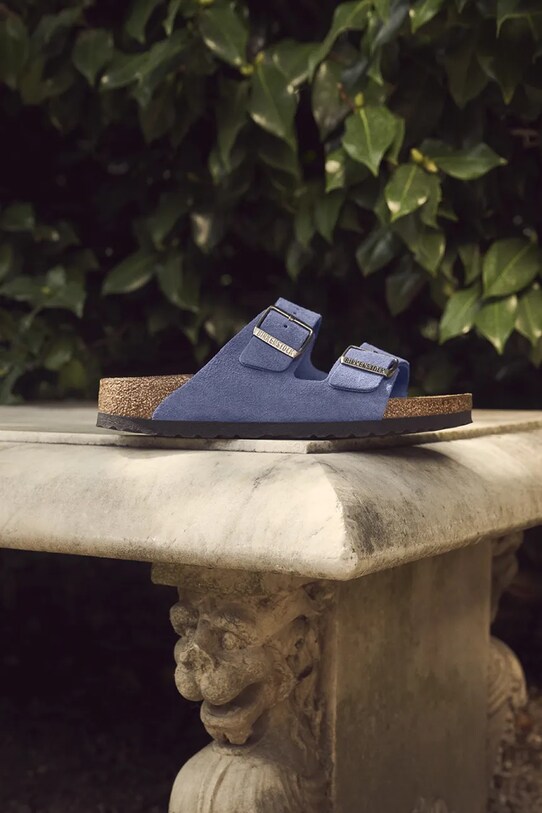 Birkenstock klapki zamszowe Arizona 1029218