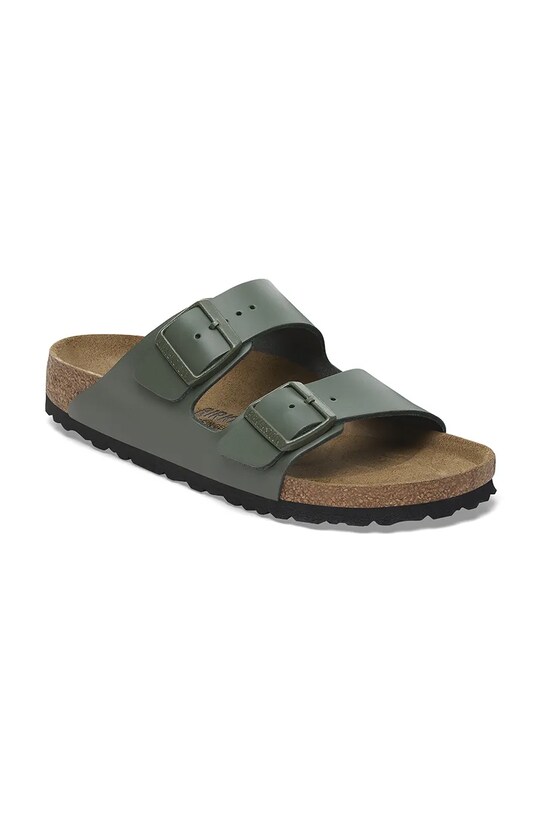 Кожени чехли Birkenstock Arizona 1029107 зелен SS25