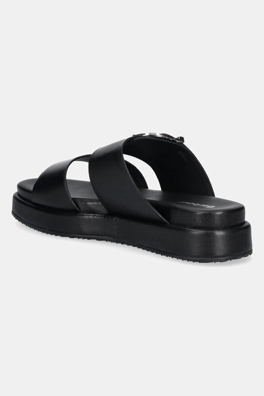 Obuv Kožené šľapky Barbour Adele LFO0761BK51 čierna