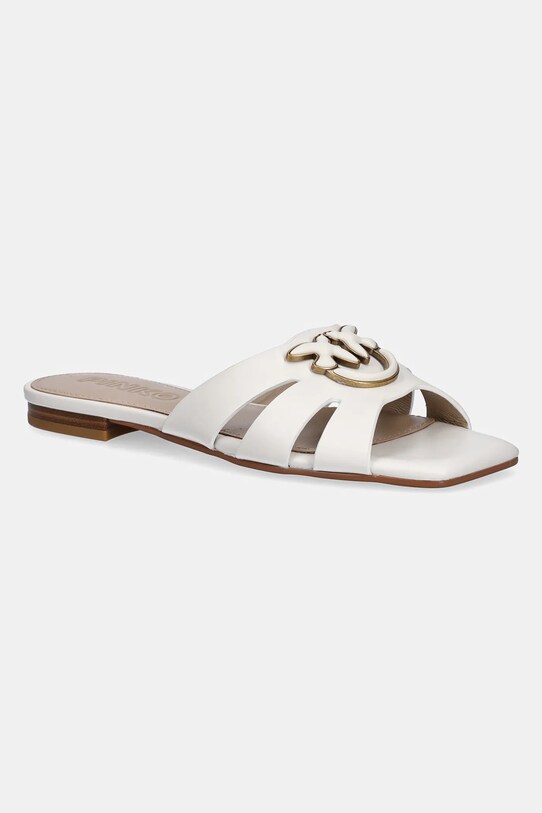 Pinko slapi de piele Marli piele bej SD0313.P003.Z12