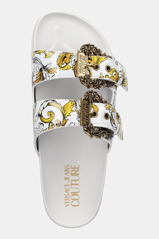 Шлепанцы Versace Jeans Couture белый 78VA3SM1.ZS366.G03