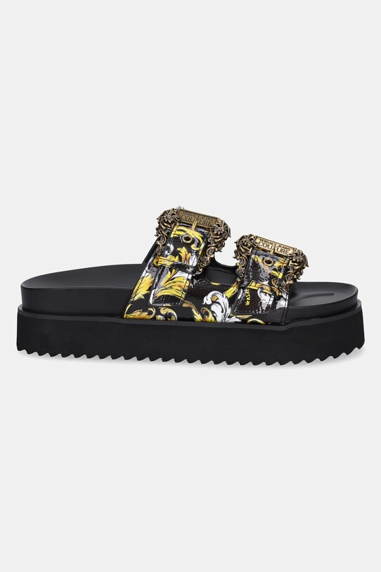 Versace Jeans Couture papuci 78VA3SM1.ZS366.G89 negru SS25