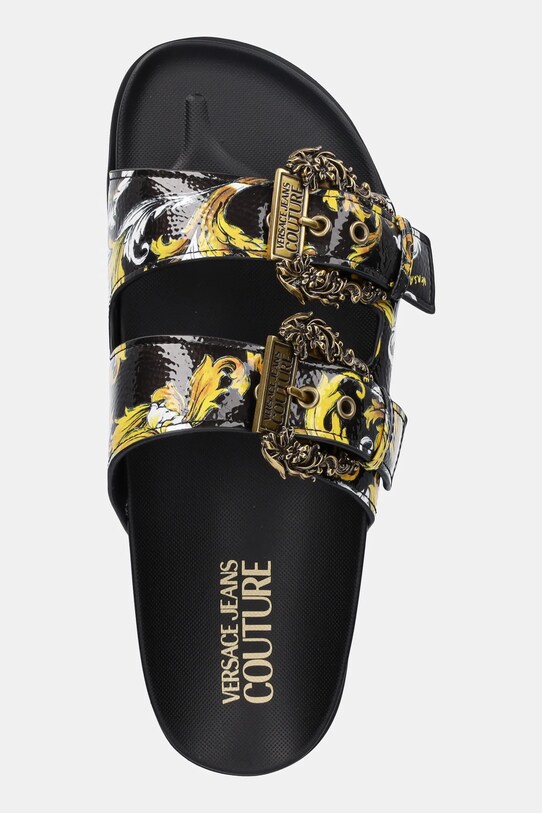 Versace Jeans Couture papuci negru 78VA3SM1.ZS366.G89