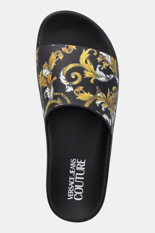 Παντόφλες Versace Jeans Couture μαύρο 78VA3SQ3.ZS365.G89