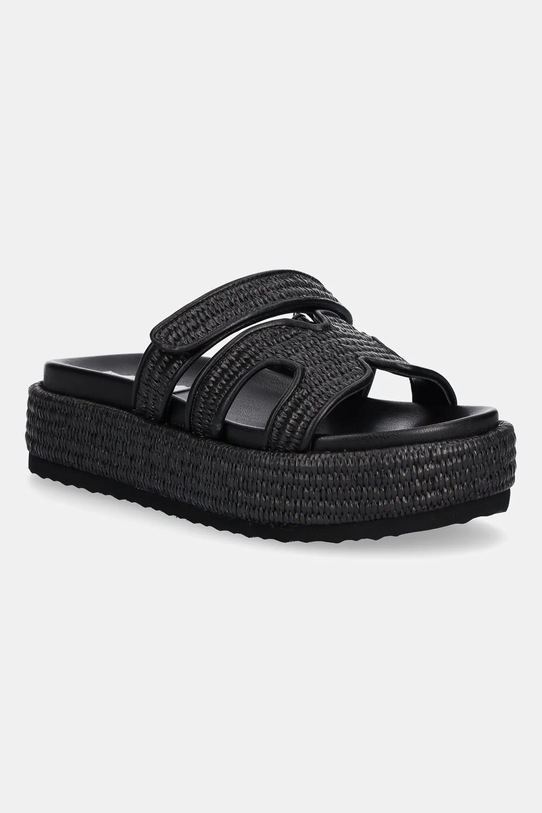 Steve Madden papucs Bigmissile platform fekete SM11003773.00S