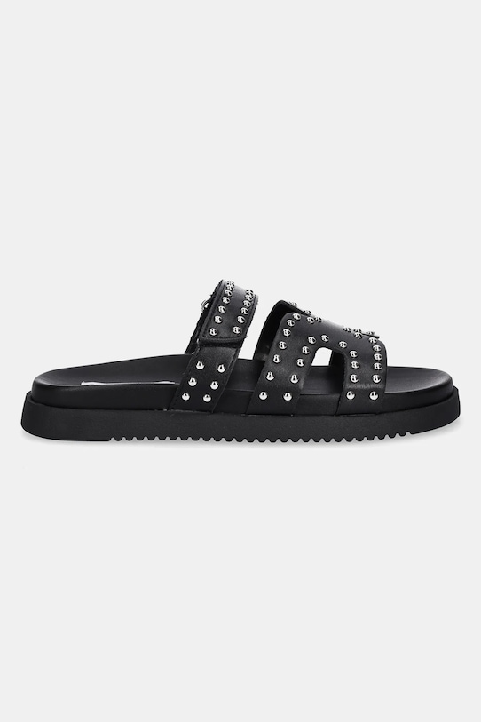 Steve Madden șlapi de piele Missile-S SM11003772.032 negru SS25