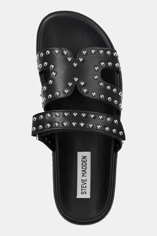 Steve Madden klapki skórzane Missile-S czarny SM11003772.032