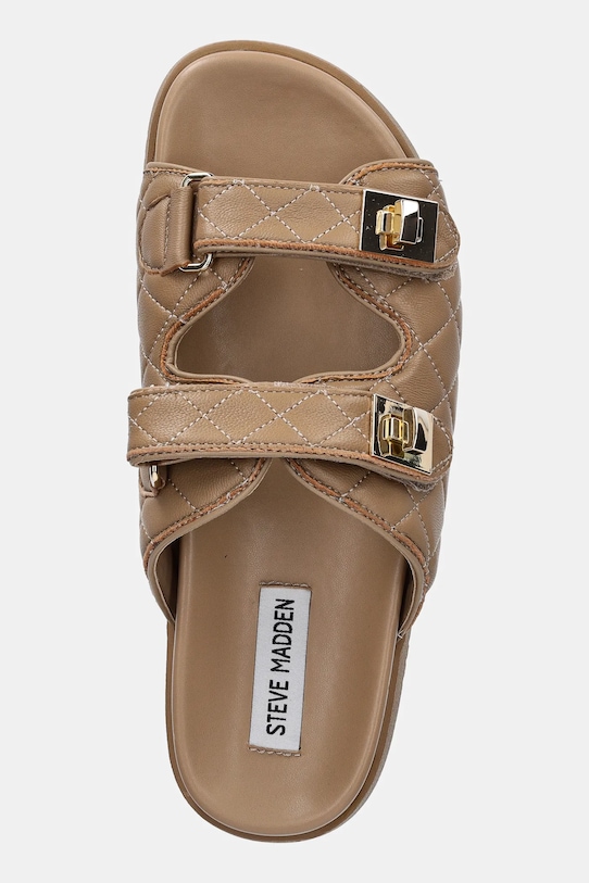 Steve Madden papuci de piele Schmona-CN bej SM11003714.217