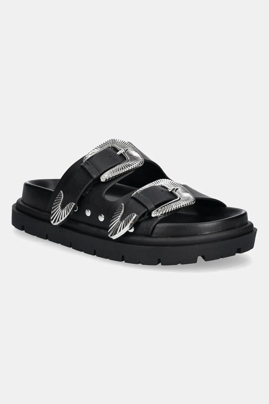 Steve Madden papuci de piele Outcast piele negru SM11003703.05O