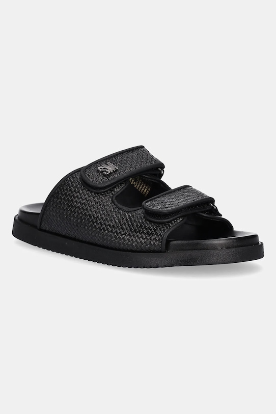 Steve Madden papucs Myka textil fekete SM11003682.001