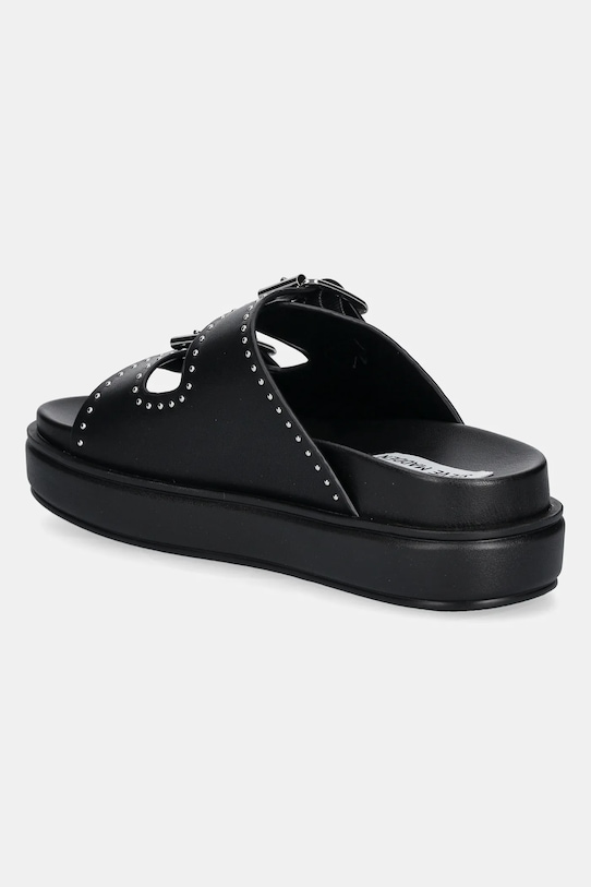 Încălțăminte Steve Madden slapi de piele Freelance SM11003598.05O negru