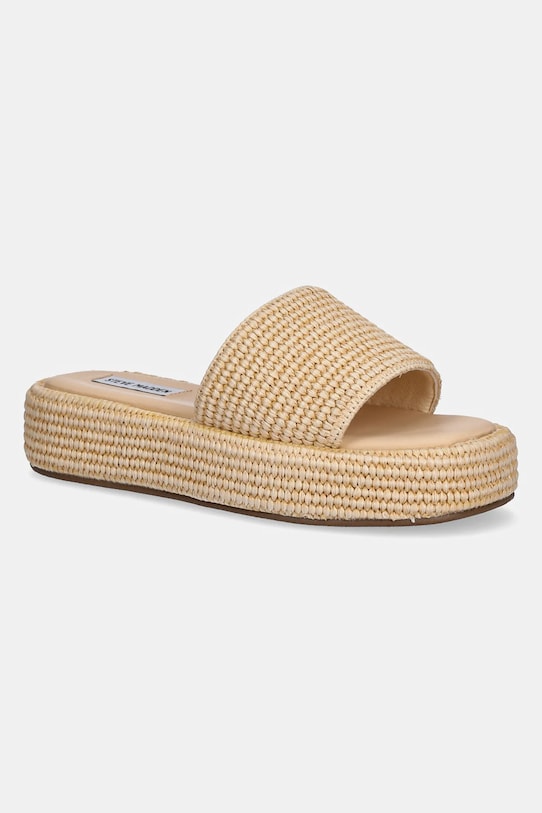 Steve Madden papuci Beachy platformă bej SM11003589.166