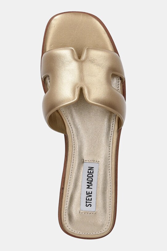 Kožené šľapky Steve Madden Heist zlatá SM11003118.977
