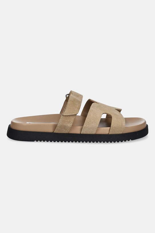Steve Madden papuci din piele Missile SM11003028.275 bej SS25