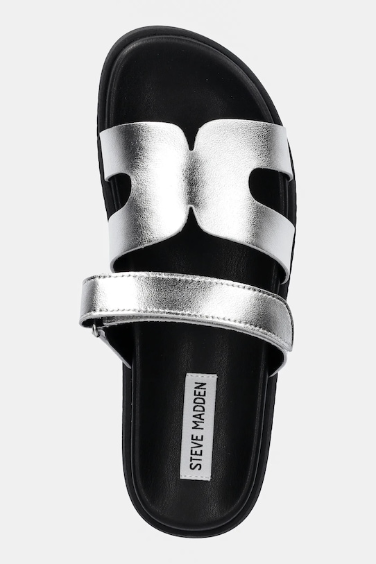 Steve Madden șlapi de piele Missile argintiu SM11003028.915