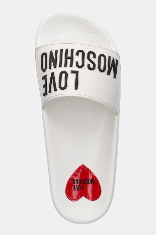 Love Moschino papuci alb JA28052G1MI14100