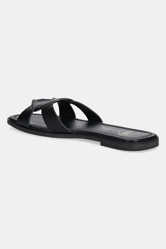 Cipők Love Moschino bőr papucs JA28092G1MIA0000 fekete