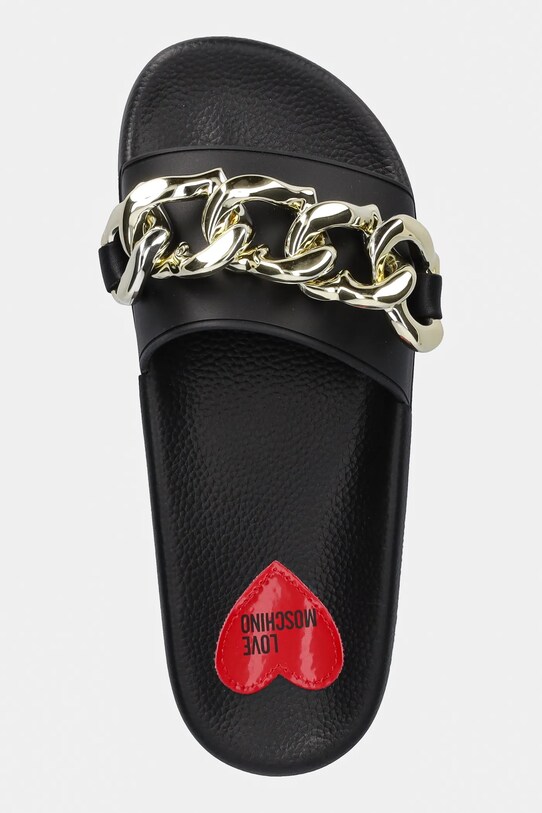 Love Moschino papuci negru JA28132G1MI16000