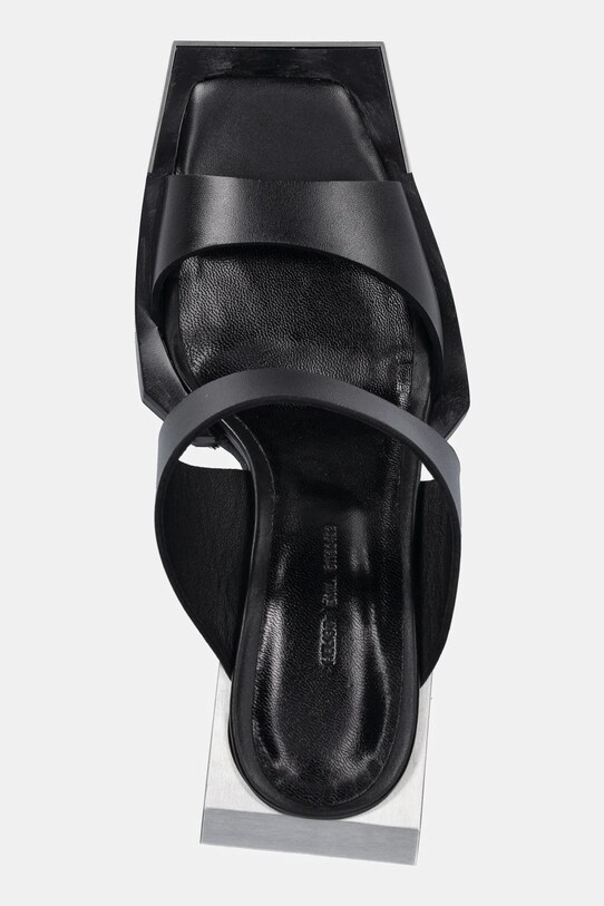 Heliot Emil infradito in pelle nero PRESS25.W.17.003.BLK01