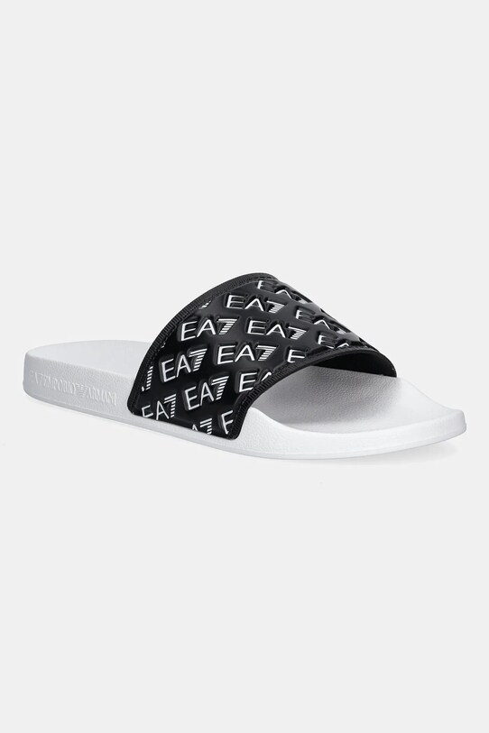 EA7 Emporio Armani papuci sintetic alb AF15125.7X000109