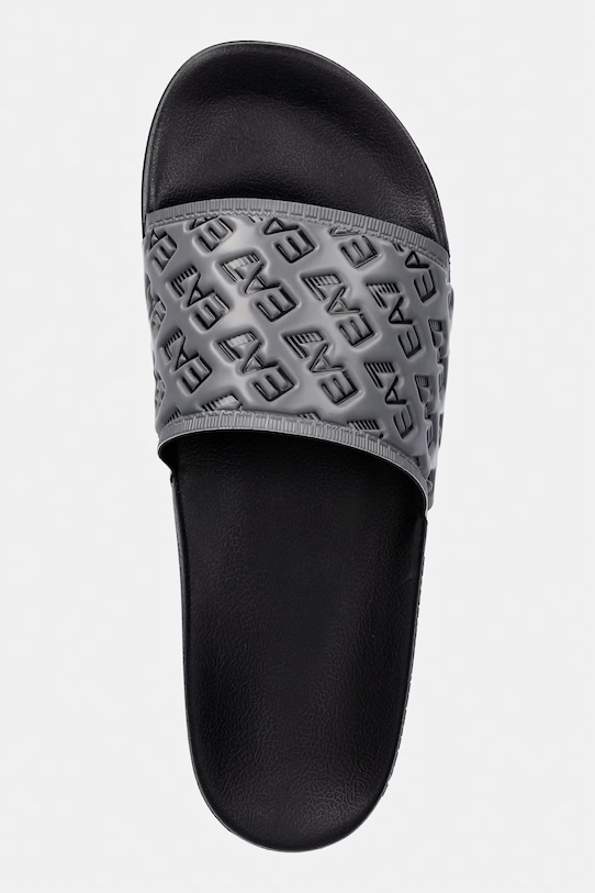 Шлепанцы EA7 Emporio Armani серый AF15125.7X000109