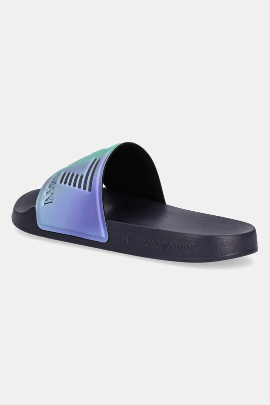 Obuwie EA7 Emporio Armani klapki AF15118.7X000108 fioletowy