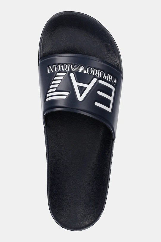 Pantofle EA7 Emporio Armani námořnická modř AF15118.7X000108