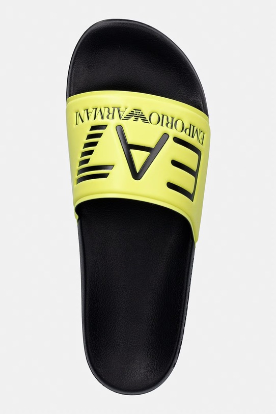 EA7 Emporio Armani klapki basenowe damskie czarny AF15118.7X000108