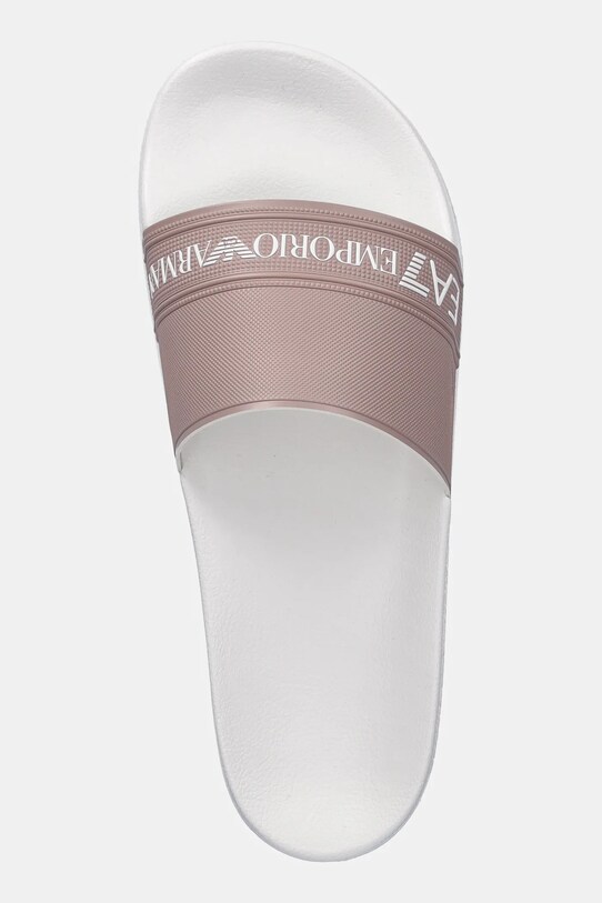 Pantofle EA7 Emporio Armani růžová AF15128.7X000110