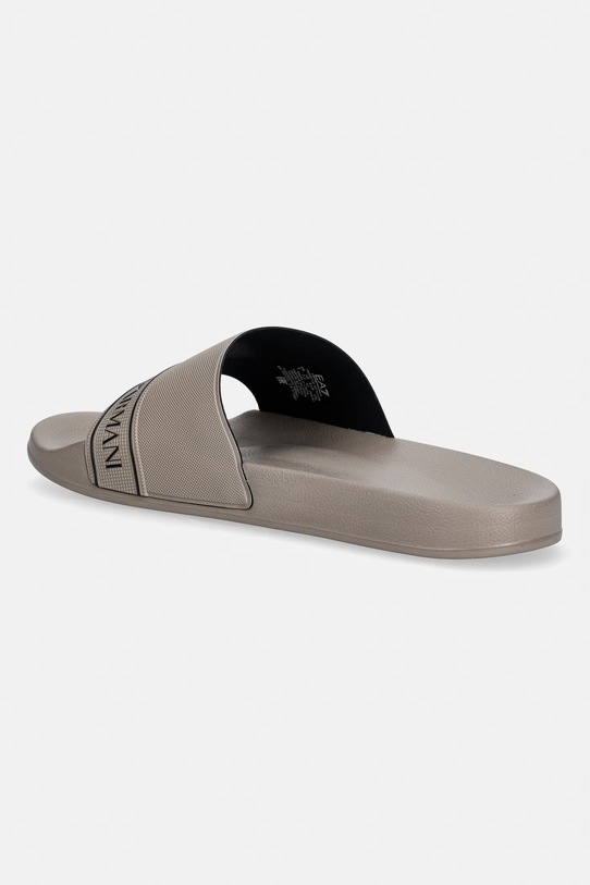 Obuwie EA7 Emporio Armani klapki AF15128.7X000110 beżowy