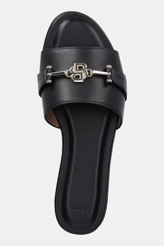 BOSS slapi de piele Emberlyn negru 50542219.001