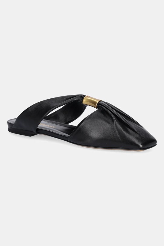 Emporio Armani slapi de piele piele negru X3R036.XF271.00002