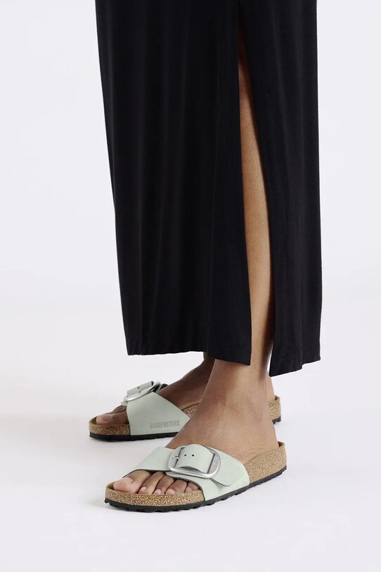 Birkenstock nubuk papucs Madrid Big Buckle 1029293