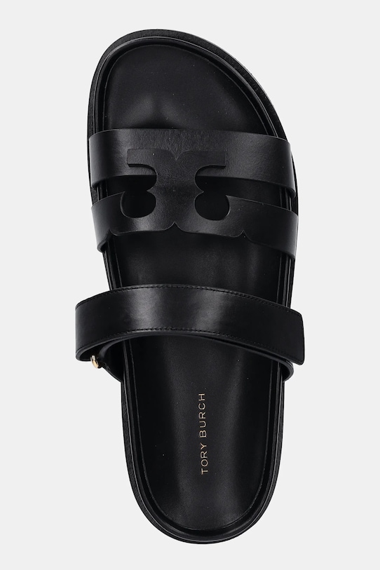 Kožené šľapky Tory Burch Ines Sport čierna 161636.006