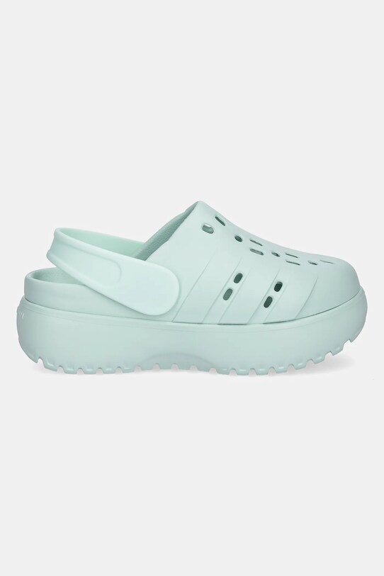 adidas papuci Adilette Clog Platform JR2625 turcoaz SS25