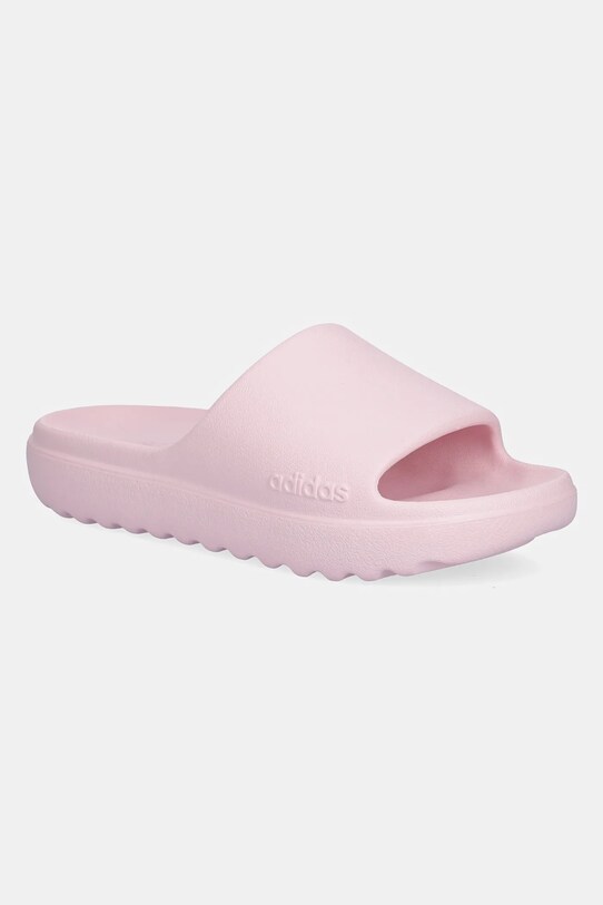 Pantofle adidas Adilette Lumia plochý růžová JQ7460